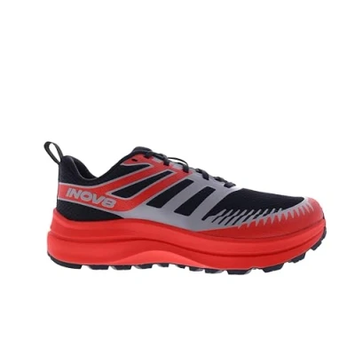 Afbeelding van TrailFly Max Heren Black/Light Grey/Red Trailrunning schoenen Wide fit