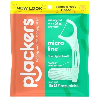 Afbeelding van Plackers Micro Mint Dental Flossers 150 st