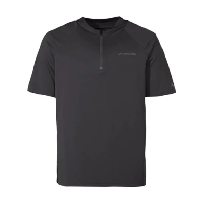 Afbeelding van Vaude Tremalzo QZIP Wielershirt, Heren, Maat: Small, Phantom black