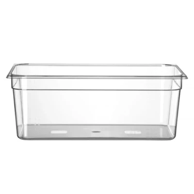 Afbeelding van Hendi Gastronormbak 1/1, Polycarbonaat, Zwart, 20 cm diepte, 32,5(b)x53(d)x20(h)cm, 861202
