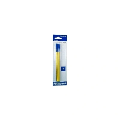 Afbeelding van Staedtler Noris Stick 434 Blauw balpen Medium 2 stuk(s)
