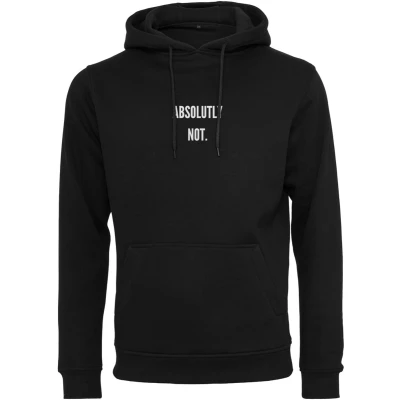 Afbeelding van Mister Tee Absolutely NOT Hoodie, Heren, Maat: Small, Black