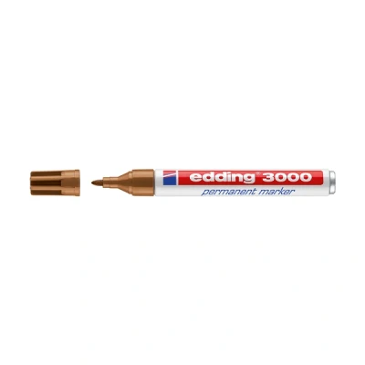 Image de Edding 3000 marqueur permanent (1,5 3 mm ogive) ocre