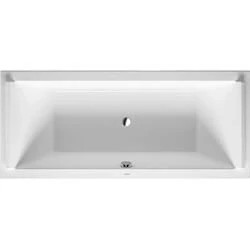 Afbeelding van Duravit Starck slimline bad rechthoek 180x80cm duo wit