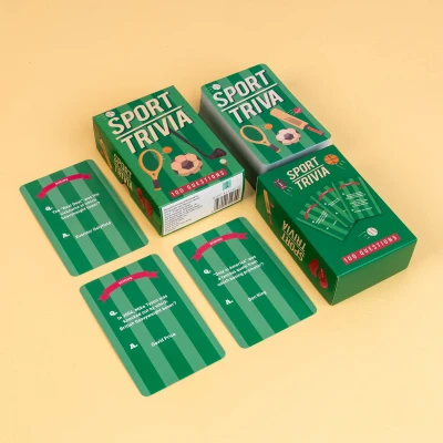 Afbeelding van Gift Republic Sports Trivia wordt vertaald naar het Nederlands.