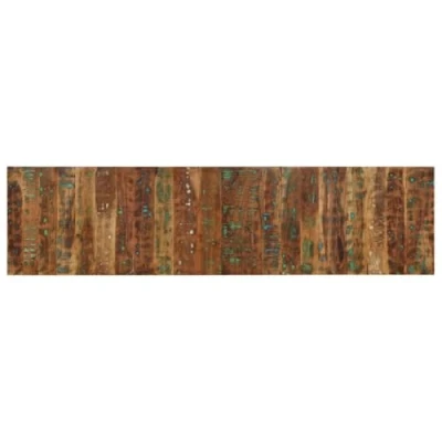 Afbeelding van vidaXL Hoofdbord 200 cm massief gerecycled hout meerkleurig