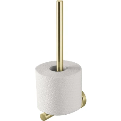 Afbeelding van Haceka Kosmos Reserve Toiletrolhouder Geborsteld Goud:
