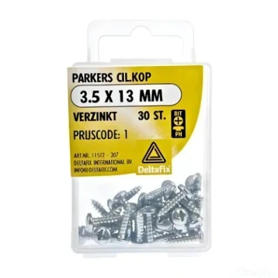 Afbeelding van Parkers ck 3,5x13mm verz 30st Deltafix