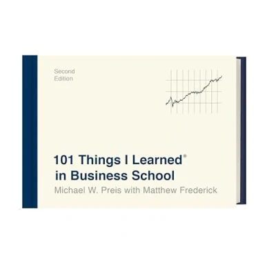 Afbeelding van 101 Things I Learned in Business School