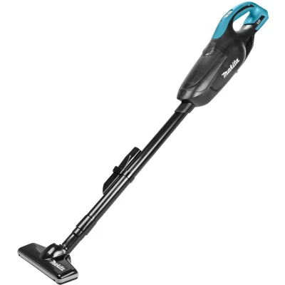 Afbeelding van Makita 18 V Steelstofzuiger Zwart zonder Accu en Lader Instelbare Zuigkracht 1400 l/min Stofzakinhoud: 0,3 0,5 l 1004 x 115 151 mm