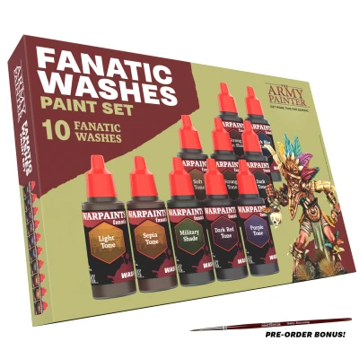 Afbeelding van Warpaints Fanatic: Washes Paint Set