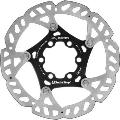 Afbeelding van SwissStop Catalyst Pro, Fietsrotor, Zwart, Roestvrijstaal