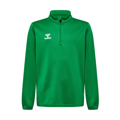 Afbeelding van Hummel Essential Halfzip Longsleeve voor kinderen, Maat: 116, Jelly bean