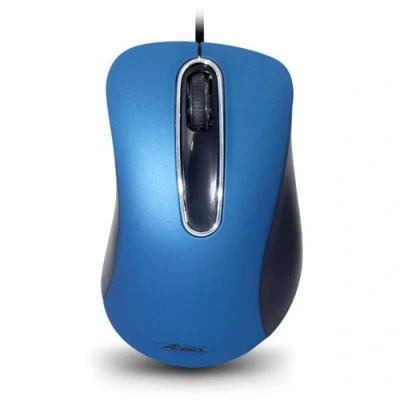 Image de Suza Advance Shape 3D Souris optique 3 boutons filaire USB bleu