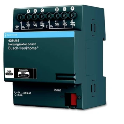 Afbeelding van ABB Busch Jaeger FreeAtHome Schakelaar Actuator Bus Systeem 2CKA006220A0025 E35QQ