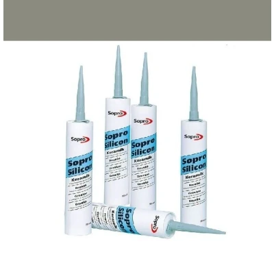 Afbeelding van Sopro Silicone kit Betongrijs nr. 14 a 310ML Grijs Wandtegel badkamer