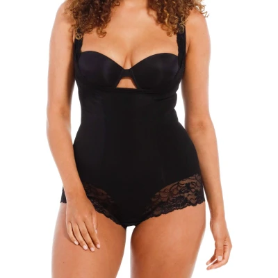 Afbeelding van MAGIC Bodyfashion dames Super Control corrigerende body in de kleur Zwart, maat: L