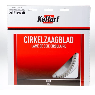 Afbeelding van Kelfort Cirkelzaagblad hardmetaal 60 tanden WS W diameter 210 x 2.8 30mm