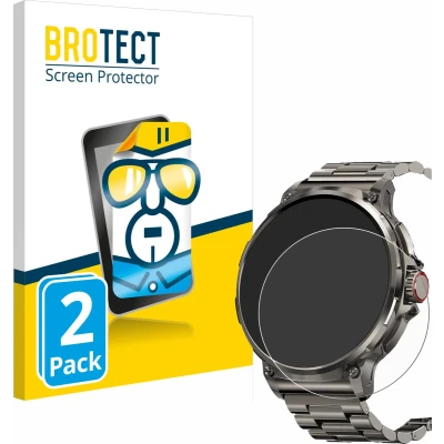 Afbeelding van BROTECT Bescherming Clair, Smartwatch beschermfolie, Transparant