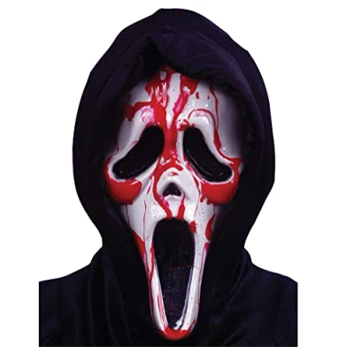 Afbeelding van Scream© Bloedmasker Ghost Face© één maat