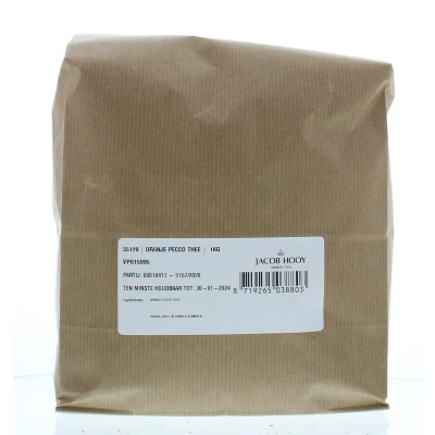 Afbeelding van Jacob Hooy Oranje Pecco Thee 1000gr