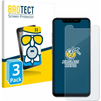 Afbeelding van BROTECT Screenprotector voor LG G8s ThinQ Folie Beschermfolie Beschermglas matte (3 Stuks)