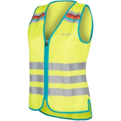 Afbeelding van Design Fietsjas dames WOWOW Lucy jacket geel L