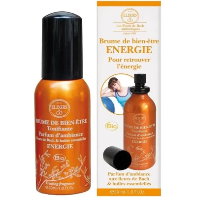 Afbeelding van Bach Kamerspray Energie BIO 30ML Bachbloesems &amp; Essentiële Oliën