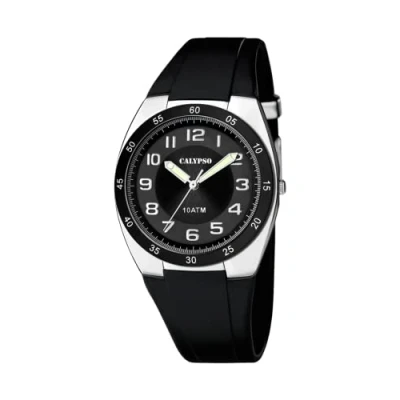 Afbeelding van Calypso Analoog kwartshorloge voor heren met kunststof band, armband