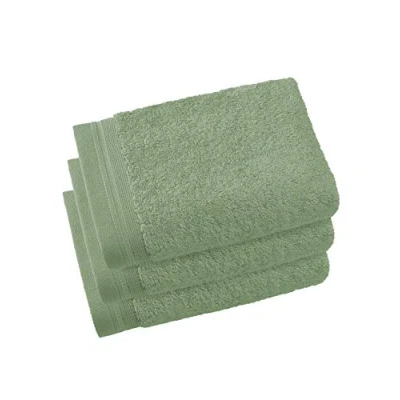 Afbeelding van De Witte Lietaer Contessa Gastendoekjes 40x60 cm Set van 3 Sea Green