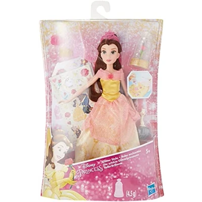 Afbeelding van Disney Princess Glitter Style Belle Pop + Accessoires