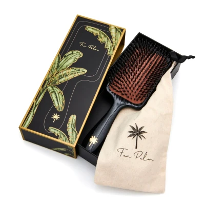 Afbeelding van Fan Palm Hair Brush Big Star Large Padle 1 stk.