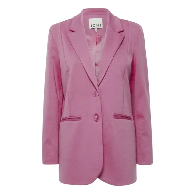 Afbeelding van ICHI Blazer, Dames, Maat: Medium, Super pink