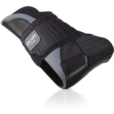 Afbeelding van Push Ortho Enkelbrace Aequi Zwart Links Maat 3