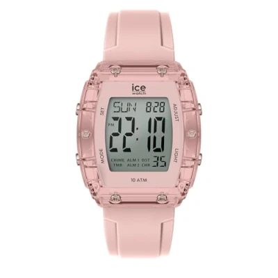 Afbeelding van ICE Watch digit boliday Nude Clear 024563 Horloge Siliconen Oranje Ø 40.5 mm