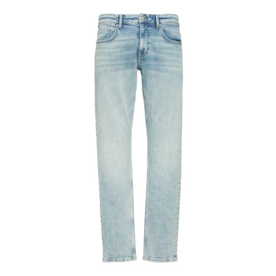 Afbeelding van QS RICK Straight leg jeans, Heren, Maat: 38x32, Hellblau
