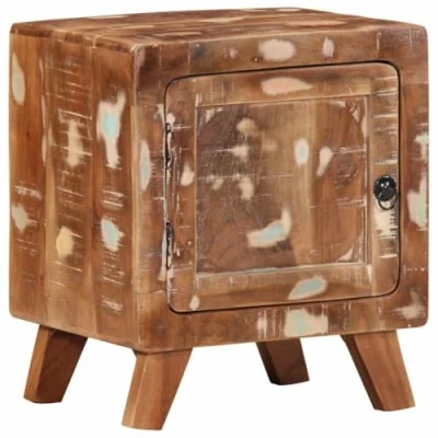 Afbeelding van vidaXL Nachtkastje 40x32x46 cm massief gerecycled hout