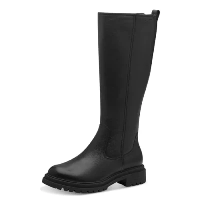 Afbeelding van Tamaris Dames 1 25617 43 Trendlaarzen voor dames, zwart.