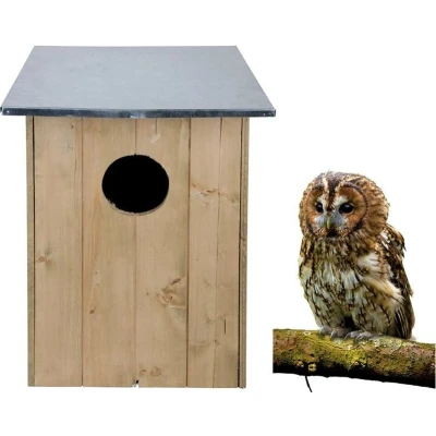 Afbeelding van Esschert Design Bosuil Vogelhuisje