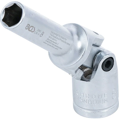 Afbeelding van BGS Cardan bougiedop zeskant 3/8&quot; 8 mm