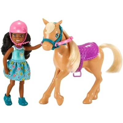 Afbeelding van Barbie Doll &amp; Horse