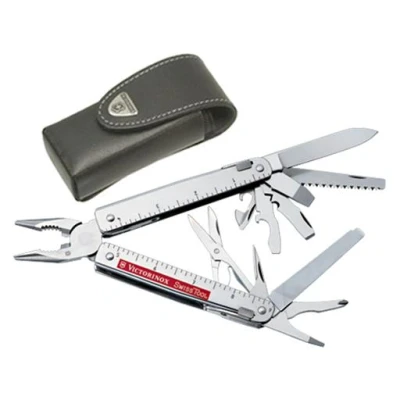 Afbeelding van Victorinox SwissTool X 26 Functies met Lederen Sheath in Blisterverpakking