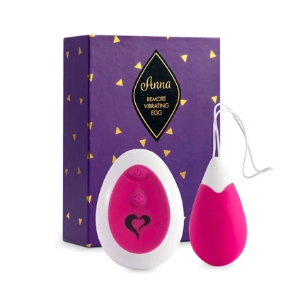 Afbeelding van FEELZTOYS ANNA Vibratie Eitje Roze GRATIS TOY bij iedere bestelling v.a. 40,