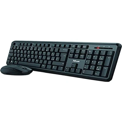 Afbeelding van Trust Tm 250 350 Draadloos toetsenbord + muis