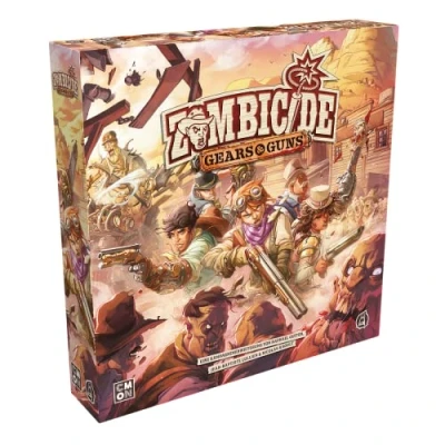 Afbeelding van CMON, Zombicide: Undead or Alive Gears &amp; Guns uitbreiding Dungeon Crawler kennersspel 1 6 spelers vanaf 14 jaar en ouder 60 minuten Duits