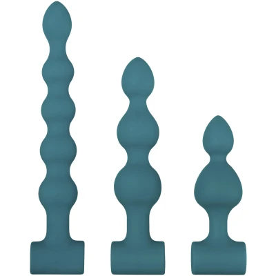 Afbeelding van Vibrerende Anal Beads Set Groen
