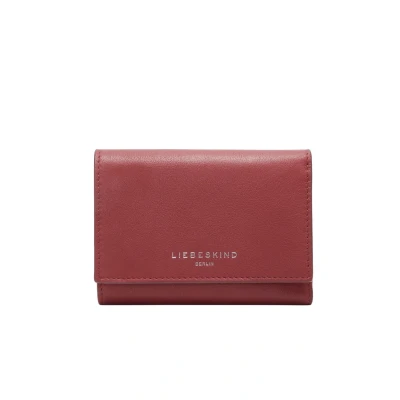 Afbeelding van LIEBESKIND BERLIN Leren Portemonnee Linn Wallet True Red Donkerrood