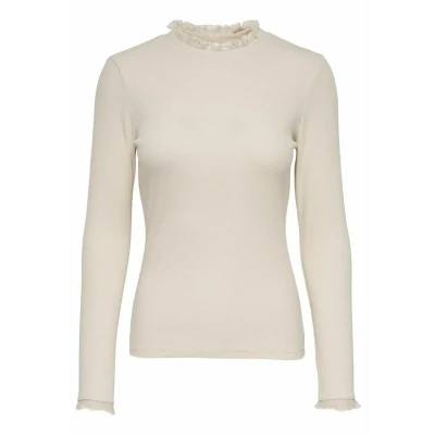 Afbeelding van ONLY Onlleslie Longsleeve, Dames, Maat: Large, Birch