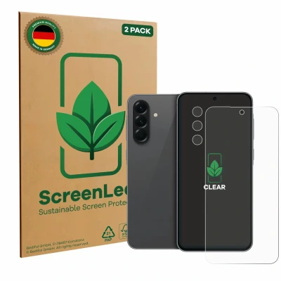 Afbeelding van ScreenLeaf Screenprotector voor Samsung Galaxy A56 (Voor+Camera) Duurzame schermbescherming Folie Beschermfolie transparant (2 Stuks)