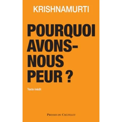 Afbeelding van Pourquoi avons nous peur ?